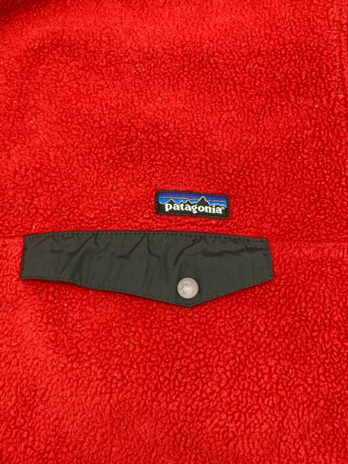 Patagonia（パタゴニア）Patagonia (パタゴニア) シンチラ・スナップT・プルオーバー レッド サイズ:Lの古着・服飾アイテム