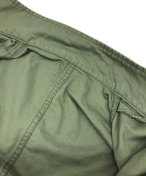 heliopole（エリオポール）heliopole (エリオポール) ミリタリーショートブルゾン グリーン サイズ:38の古着・服飾アイテム