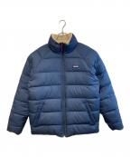 Patagoniaパタゴニア）の古着「REVERSIBLE SILENT DOWN JACKET」｜ネイビー