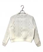 D-VECディーベック）の古着「WWPULフィッシャーマンズセーター」｜ホワイト