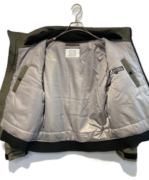 AVIREX（アヴィレックス）AVIREX (アヴィレックス) フライトジャケット カーキ サイズ:Mの古着・服飾アイテム