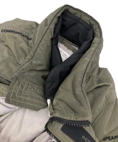 AVIREX（アヴィレックス）AVIREX (アヴィレックス) フライトジャケット カーキ サイズ:Mの古着・服飾アイテム