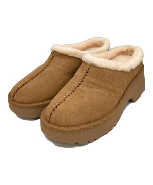 UGG（アグ）UGG (アグ) ニューハイツ コージー クロッグ ブラウン サイズ:USA8の古着・服飾アイテム