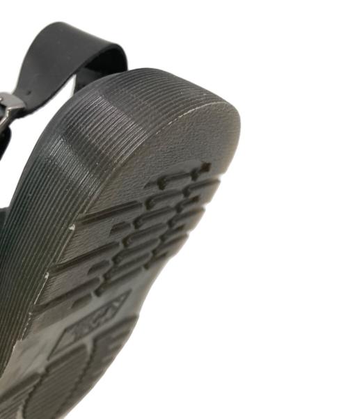 Dr.Martens（ドクターマーチン）Dr.Martens (ドクターマーチン) レザーサンダル ブラック サイズ:25cmの古着・服飾アイテム