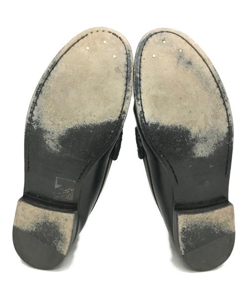 CELINE（セリーヌ）CELINE (セリーヌ) トリオンフビットローファー ブラック サイズ:38 1/2（24.5cm相当）の古着・服飾アイテム
