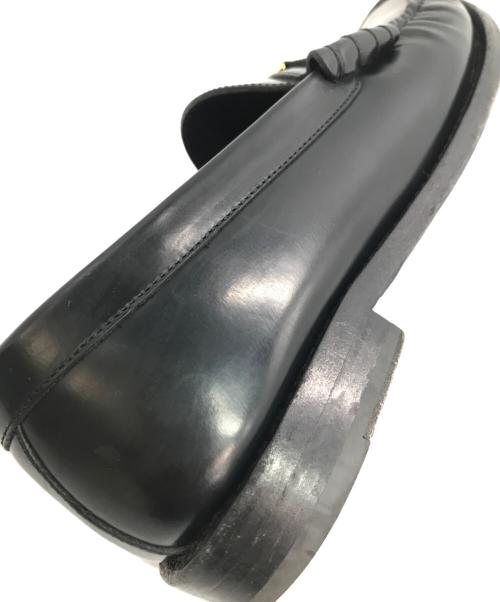 CELINE（セリーヌ）CELINE (セリーヌ) トリオンフビットローファー ブラック サイズ:38 1/2（24.5cm相当）の古着・服飾アイテム