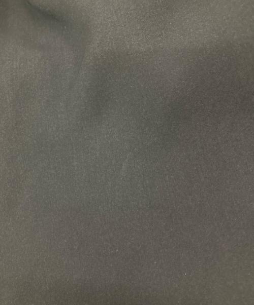 foufou（フーフー）foufou (フーフー) Vネックギャザーワンピース ブラックの古着・服飾アイテム