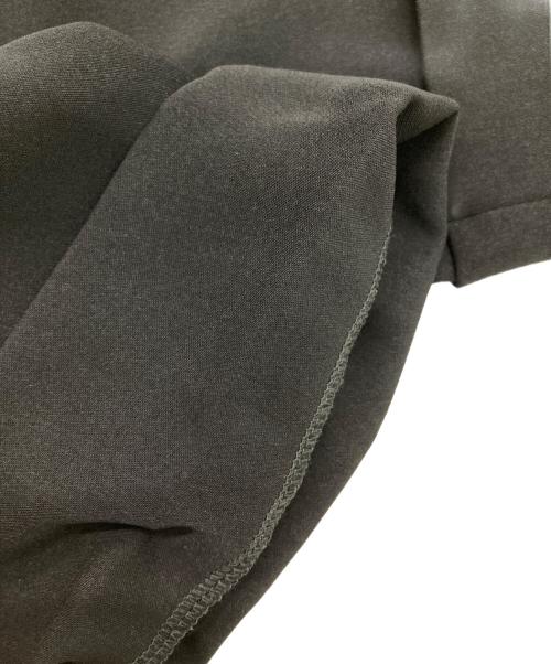 foufou（フーフー）foufou (フーフー) Vネックギャザーワンピース ブラックの古着・服飾アイテム