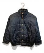 Salvatore Ferragamoサルヴァトーレ フェラガモ）の古着「中綿ジャケット」｜ブラック