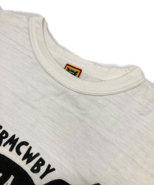 HUMAN MADE（ヒューマンメイド）HUMAN MADE (ヒューマンメイド) プリントTシャツ ホワイト サイズ:Ｌの古着・服飾アイテム