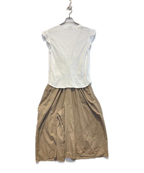 JOURNAL STANDARD relume（ジャーナルスタンダード レリューム）JOURNAL STANDARD relume (ジャーナルスタンダード レリューム) フリルTセットサロペット ホワイト サイズ:Freeの古着・服飾アイテム