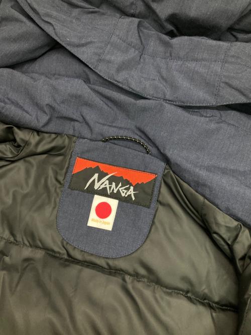 NANGA（ナンガ）NANGA (ナンガ) 焚火ダウンジャケット ネイビー サイズ:Lの古着・服飾アイテム