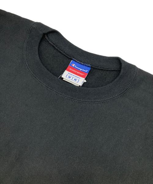 Champion REVERSE WEAVE（チャンピオン リバース ウィーブ）Champion REVERSE WEAVE (チャンピオン リバース ウィーブ) ［古着］クルーネックスウェット ブラック サイズ:Ｍ 未使用品の古着・服飾アイテム