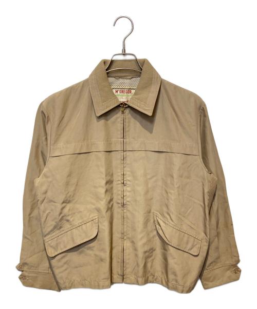 McGREGOR（マクレガー）McGREGOR (マクレガー) ［古着］ドリズラージャケット ベージュ サイズ:Ｍの古着・服飾アイテム