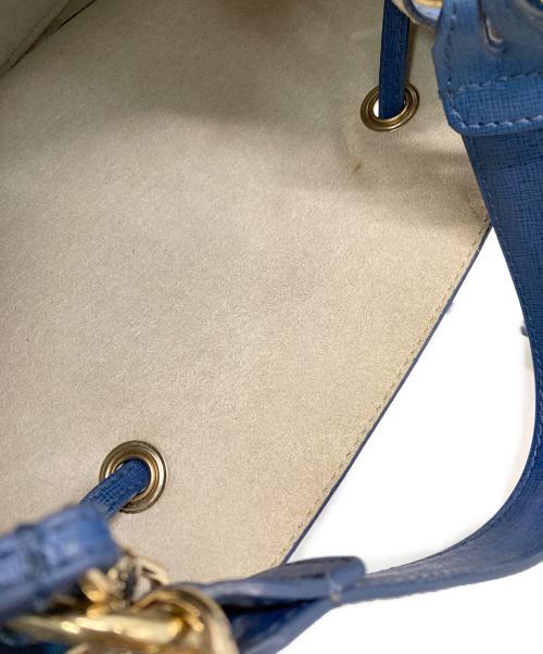 FURLA（フルラ）FURLA (フルラ) ステイシー ミニ 2way ショルダーバッグ ネイビーの古着・服飾アイテム