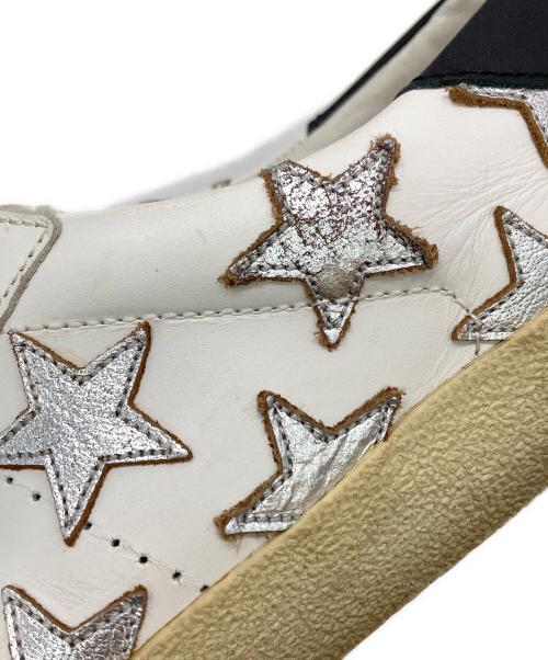 Saint Laurent Paris（サンローランパリ）Saint Laurent Paris (サンローランパリ) スターパッチローカットスニーカー ホワイト サイズ:36（23.0cm相当）の古着・服飾アイテム