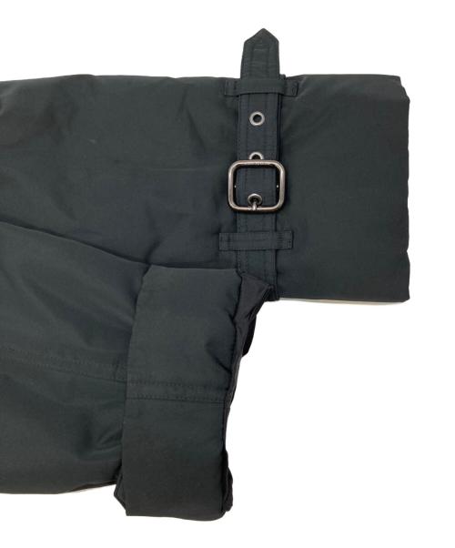 BURBERRY LONDON（バーバリーロンドン）BURBERRY LONDON (バーバリーロンドン) ベルテッド中綿コート ブラック サイズ:44の古着・服飾アイテム