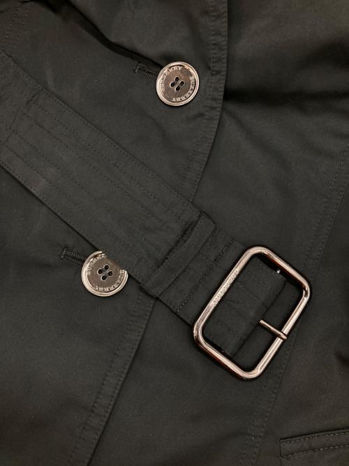 BURBERRY LONDON（バーバリーロンドン）BURBERRY LONDON (バーバリーロンドン) ベルテッド中綿コート ブラック サイズ:44の古着・服飾アイテム