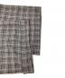 中古・古着 AURALEE (オーラリー) WOOL RECYCLE POLYESTER SHEER CHECK PANTS グレー サイズ:1：12000円