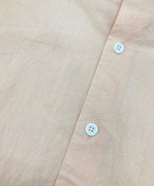 SCYE（サイ）SCYE (サイ) GARMENTDYED SHIRTS ピンク サイズ:36の古着・服飾アイテム