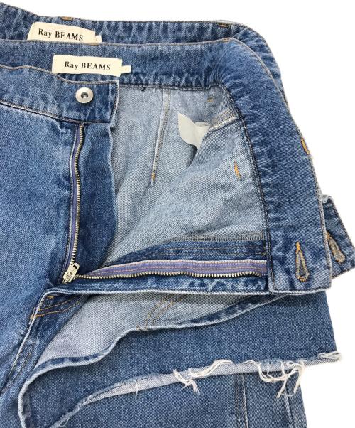 RAY BEAMS（レイ ビームス）RAY BEAMS (レイ ビームス) デニム スカート セット パンツ インディゴ サイズ:1の古着・服飾アイテム