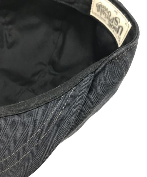 UNION SPECIAL OVERALLS（ユニオンスペシャルオーバーオールズ）UNION SPECIAL OVERALLS (ユニオンスペシャルオーバーオールズ) キャスケット ブラック サイズ:下記参照　の古着・服飾アイテム