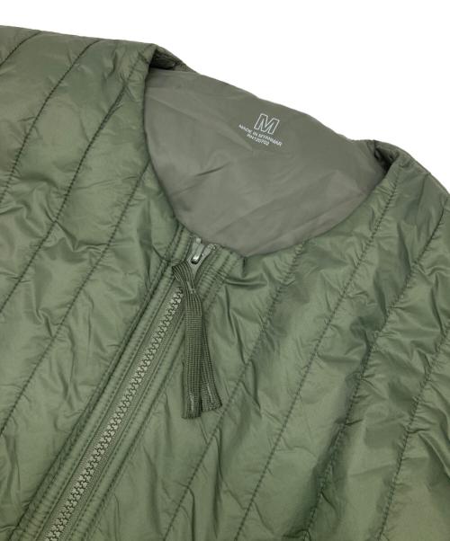 MUJI LABO（ムジラボ）MUJI LABO (ムジラボ) 撥水中綿ベスト オリーブ サイズ:Mの古着・服飾アイテム
