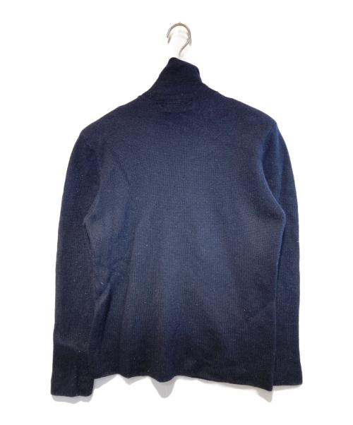 POLO RALPH LAUREN（ポロ・ラルフローレン）POLO RALPH LAUREN (ポロ・ラルフローレン) ［古着］フルジップニット ネイビー サイズ:Mの古着・服飾アイテム