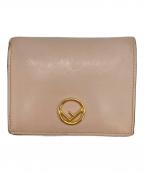 FENDIフェンディ）の古着「2つ折り財布」｜ピンク