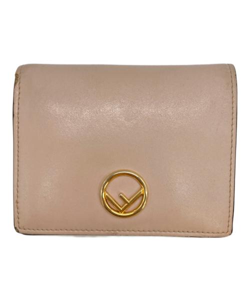 FENDI（フェンディ）FENDI (フェンディ) 2つ折り財布 ピンク サイズ:下記参照　の古着・服飾アイテム