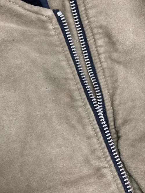 DIESEL（ディーゼル）DIESEL (ディーゼル) バックジップボンバージャケット オリーブ サイズ:Sの古着・服飾アイテム