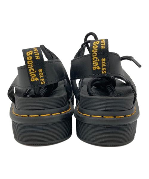 Dr.Martens（ドクターマーチン）Dr.Martens (ドクターマーチン) グラディエーターサンダル ブラック サイズ:24cmの古着・服飾アイテム