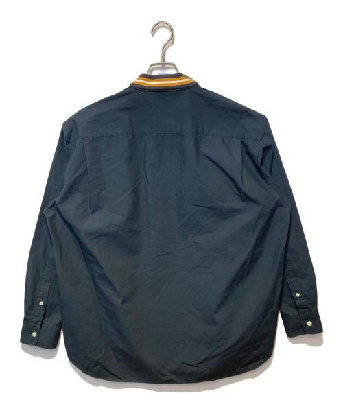 FRED PERRY（フレッドペリー）FRED PERRY (フレッドペリー) スタンドカラーシャツ ネイビー サイズ:Ｍの古着・服飾アイテム