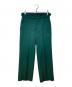 Needles（ニードルズ）の古着「パピヨン刺繍ワイドスラックスパンツ」｜グリーン