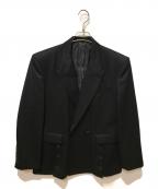 JOHN LAWRENCE SULLIVANジョン ローレンス サリバン）の古着「フロント サイド ダブル ジャケット」｜ブラック