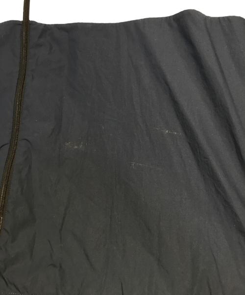 BALENCIAGA（バレンシアガ）BALENCIAGA (バレンシアガ) ロゴジップナイロンジャケット グレー×ネイビー サイズ:37の古着・服飾アイテム