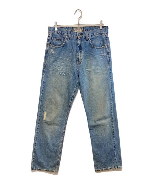 stussy（ステューシー）stussy (ステューシー) ダメージ加工デニムパンツ インディゴ サイズ:32の古着・服飾アイテム