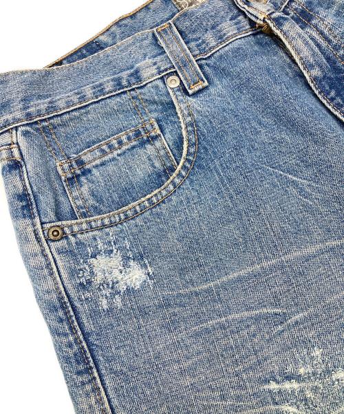 stussy（ステューシー）stussy (ステューシー) ダメージ加工デニムパンツ インディゴ サイズ:32の古着・服飾アイテム