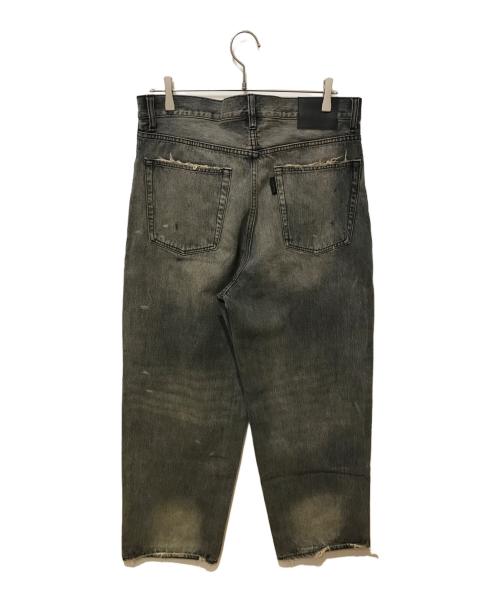 flagstuff（フラグスタフ）FLAGSTUFF (フラグスタフ) デニムパンツ グレー サイズ:Lの古着・服飾アイテム
