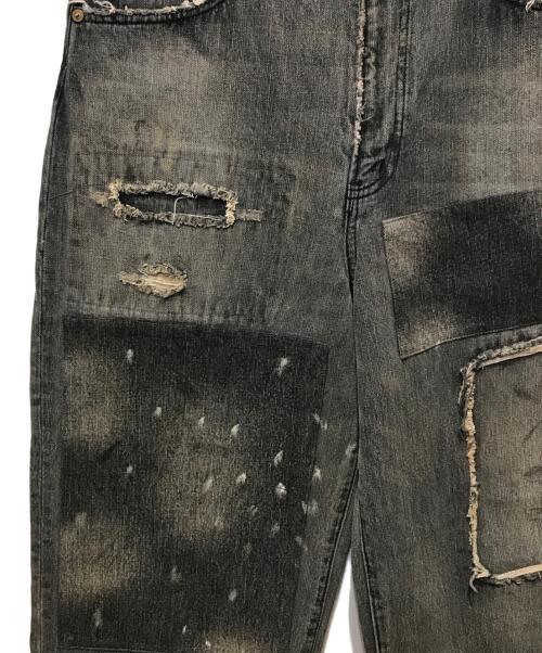 flagstuff（フラグスタフ）FLAGSTUFF (フラグスタフ) デニムパンツ グレー サイズ:Lの古着・服飾アイテム