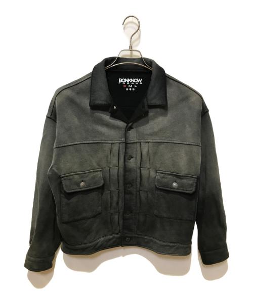 BONKNOW FREAKS（ボンノウ）BONKNOW FREAKS (ボンノウ) タイプ1 スウェットトラッカージャケット グレー サイズ:Sの古着・服飾アイテム