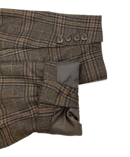 Ballsy.Brothers（ボールジーブラザーズ）Ballsy.Brothers (ボールジーブラザーズ) ウエスタンチェックセットアップ ブラウン サイズ:Ｌの古着・服飾アイテム