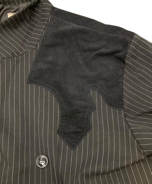 Ballsy.Brothers（ボールジーブラザーズ）Ballsy.Brothers (ボールジーブラザーズ) ウエスタンストライプセットアップ ブラック サイズ:Ｌの古着・服飾アイテム