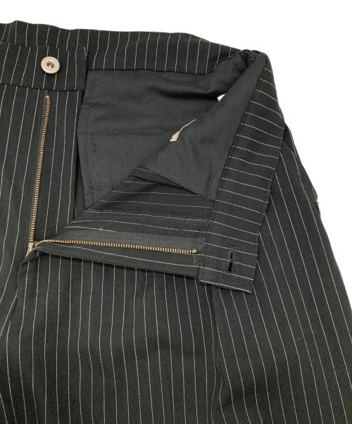 Ballsy.Brothers（ボールジーブラザーズ）Ballsy.Brothers (ボールジーブラザーズ) ウエスタンストライプセットアップ ブラック サイズ:Ｌの古着・服飾アイテム