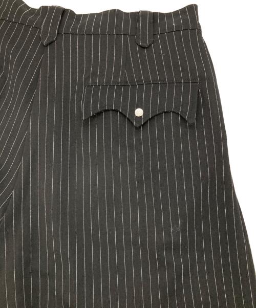 Ballsy.Brothers（ボールジーブラザーズ）Ballsy.Brothers (ボールジーブラザーズ) ウエスタンストライプセットアップ ブラック サイズ:Ｌの古着・服飾アイテム