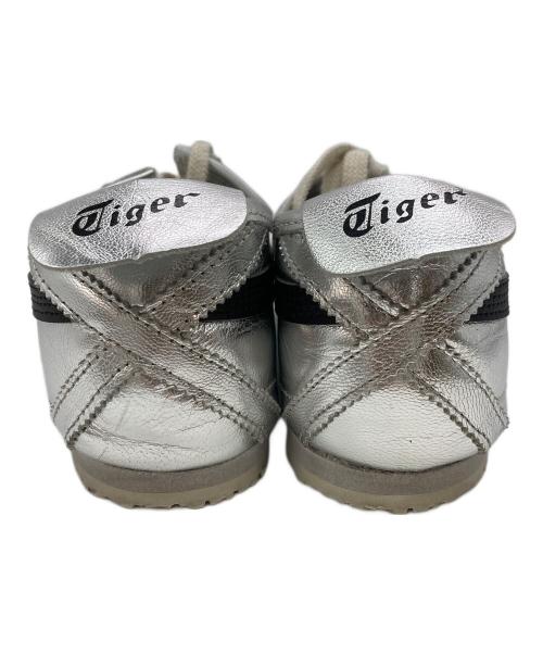 Onitsuka Tiger（オニツカタイガー）Onitsuka Tiger (オニツカタイガー) ローカットスニーカー シルバー サイズ:28の古着・服飾アイテム