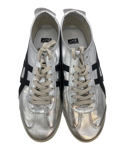 Onitsuka Tiger（オニツカタイガー）Onitsuka Tiger (オニツカタイガー) ローカットスニーカー シルバー サイズ:28の古着・服飾アイテム
