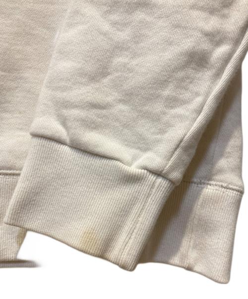 maison kitsune（メゾンキツネ）maison kitsune (メゾンキツネ) ロゴスウェット ホワイト サイズ:Ｓの古着・服飾アイテム