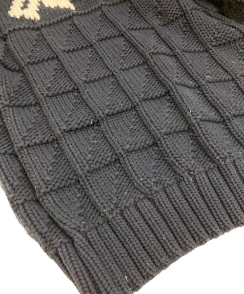 GANNI（ガニー）GANNI (ガニー) ニットベスト ネイビー サイズ:Ｓの古着・服飾アイテム