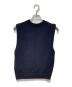 GANNI (ガニー) ニットベスト ネイビー サイズ:Ｓ：10000円